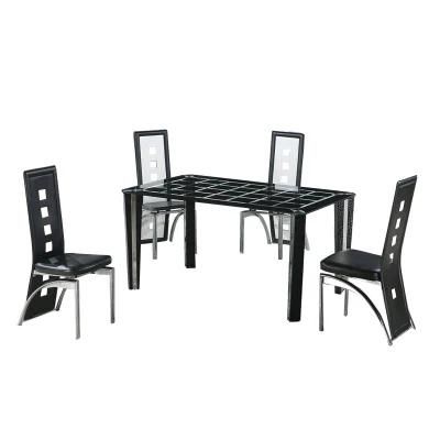 Tempered Glass Dining Table Set Cheap Dining Room Table Dining Table Designs Furniture