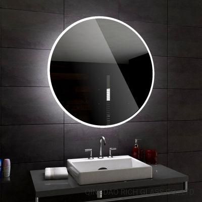 Decoration Bathroom 6mm Silver Mirror with LED Light