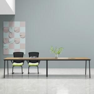 Comfortable General Use E0 MFC MDF Office Conference Table