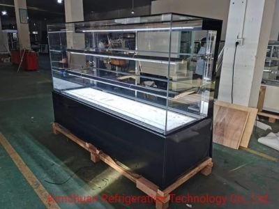 Custom Chiller Display Cake Showcase Deep Freezer Cabinet Refrigerators for Commercial Use
