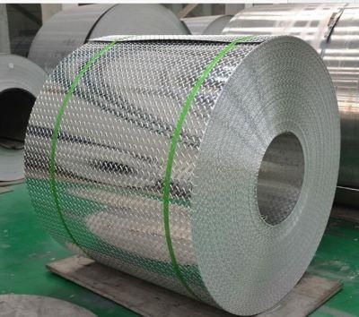 Best Supplier Mirror Embossed Aluminum Coil/Sheet with Five Bar