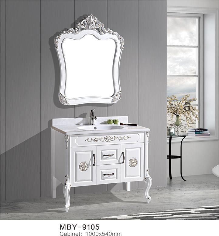 New Design Custom PVC Bathroom Cabinet with Mirror