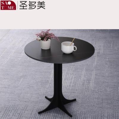Modern Simple Casual Living Room Furniture Slate/Marble Round Coffee Table
