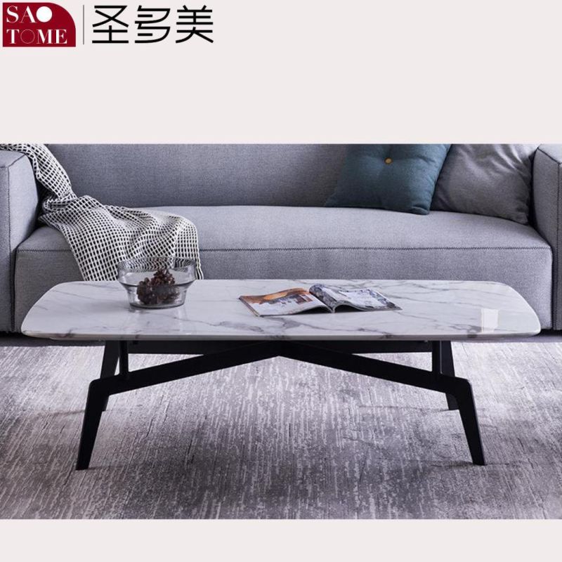 Modern Living Room Furniture Rectangular Slate/Marble Coffee Table