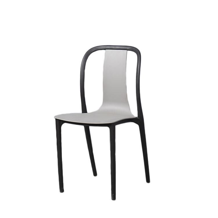 Modern Nordic Design Wedding Chair PP Cushion Furniture Comfortable Cheaper Metal Frame Dining Chair
