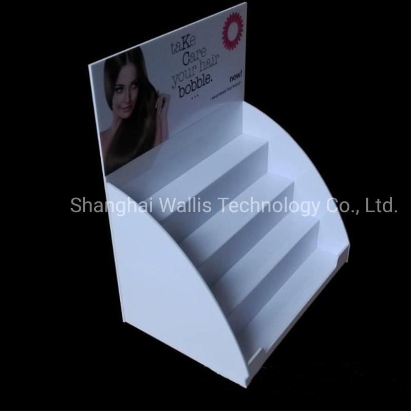 Manufacturers Custom White Acrylic Nail Polish Jewelry Display Stand, Cosmetic Display Stand