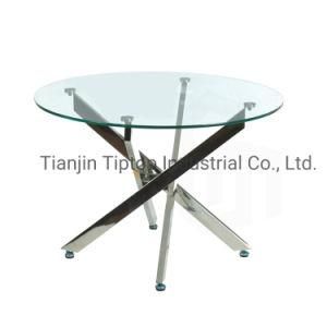 Free Sample Solid Wood Glass Adjustable Height Travertine Chippendale Gold Dining Table