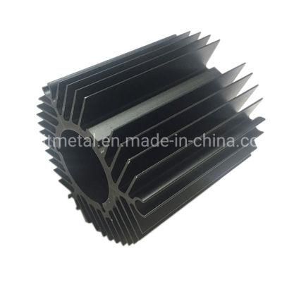 Custom Colour Anodized Aluminum Heatsink Extrusion Power Supply Inverter Aluminum LED PCB Heat Sink