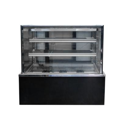 900mm Glass Door Showcase for Ice Cream with Pan