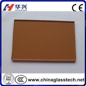 CE Certificate Kitchen Decoration Size Customized Tea Color Tinted Glass
