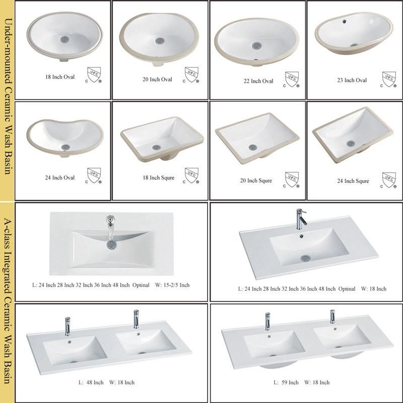 New Design Floor Standing Modern Bathroom Vanity