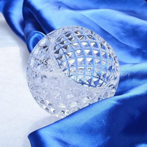 Glass Candle Holder for Wedding Decoration
