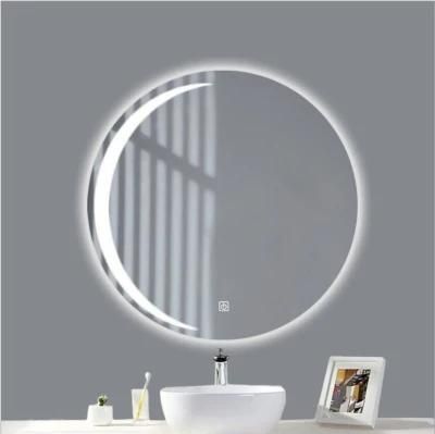 Top Sales Round Hotel Decorative Wall-Mounted Bathroom Mirror