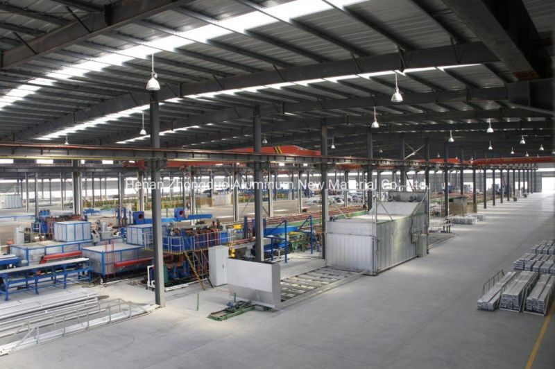 Glass Wall Mullion Aluminium Extrusion Profile Factory Price