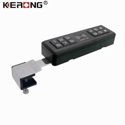 KERONG Small RFID Card electronic Glass Locker Door Password Combination Display Case Security Lock for Safe