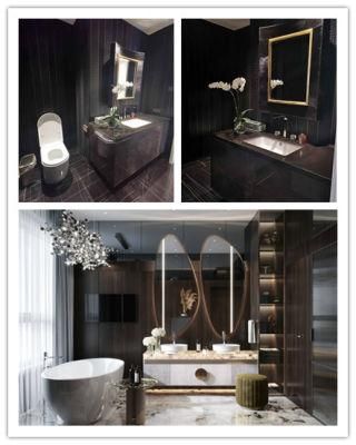 Fashion Style Vanity Cabinet Customized Countertop for Bathroom Sets
