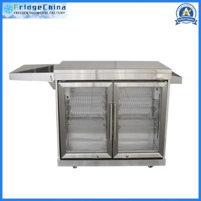 Compact Glass Door Kitchen Cabinets