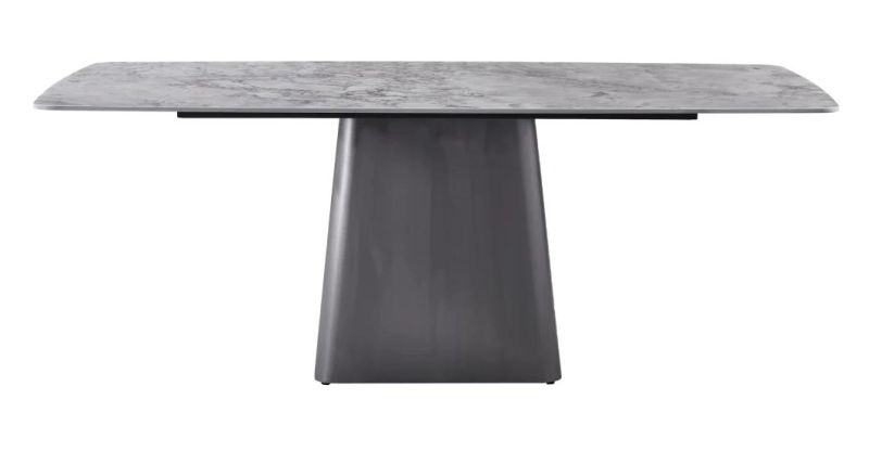 FT139 1.8m Ceramic Top Dining Table, Italian Latest Design Dining Table in Home and Commercial Custom