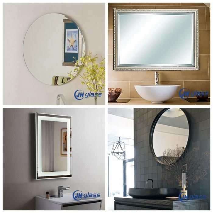 S Shape 3mm Home Decorative Dressing Mirror