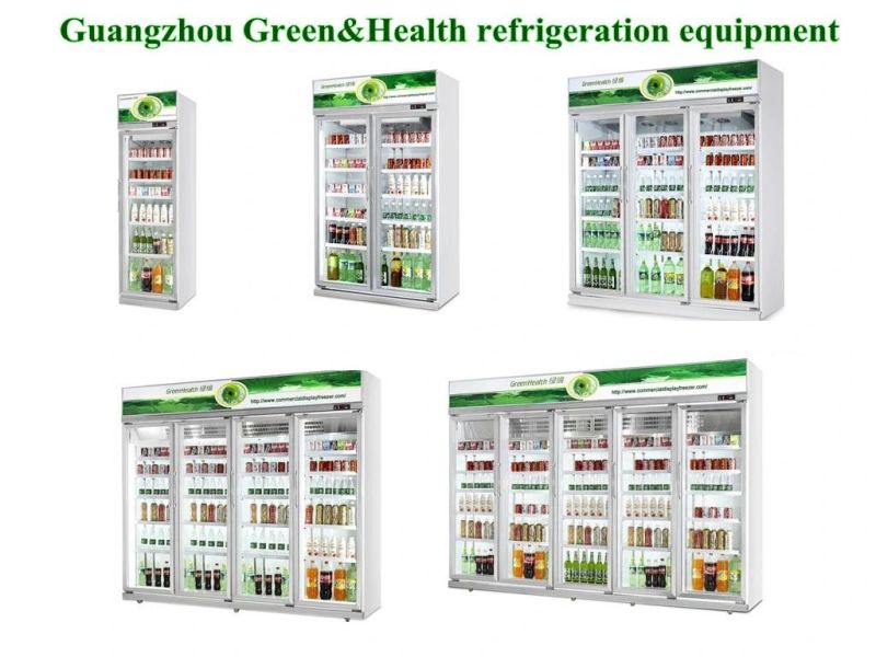 Supermarket Glass Door / Display / Chest / Icecream / Deep / Showcase / Upright Freezer