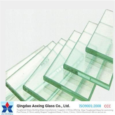 3-19mm Clear Flat Float Glass for Building/Home with Ce