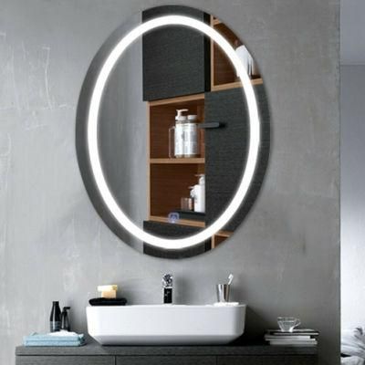 Hotel Home 4mm 5mm High Quality Wall Mounted Bathroom Illuminated Backlit LED Light Make up Mirror