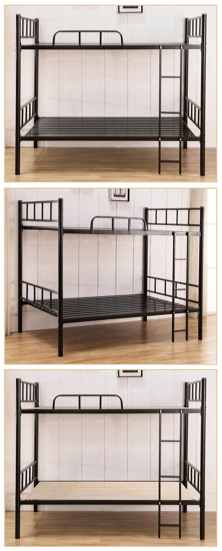 Factory Outlet Bedroom Furniture Adult Steel Iron Metal Bunk Bed Prices