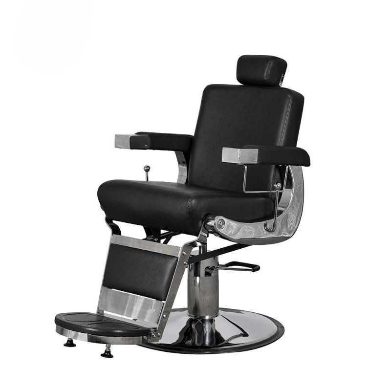 Hl-9243 Salon Barber Chair Hl-9244 for Man or Woman with Stainless Steel Armrest and Aluminum Pedal