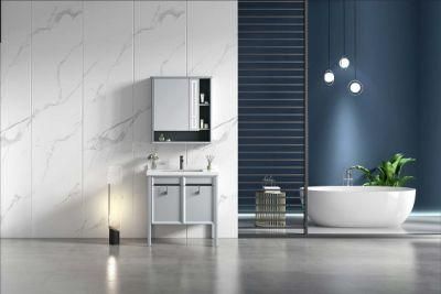 PVC Design Whole House Furniture Customization Modern Bathroom Cabinet Vanity