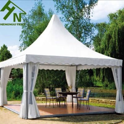 6X6m Aluminum Frame Waterproof Canvas Gazebo Pagoda Tents