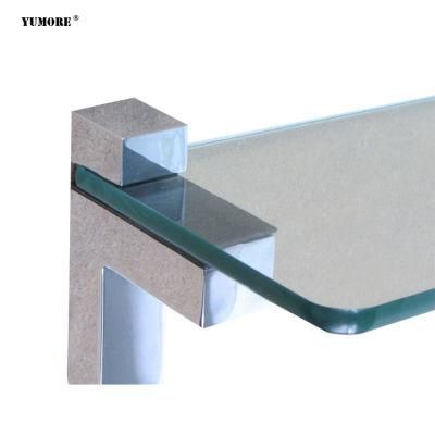 Precision Casting Table Zinc Alloy Furniture Metal Bathroom F Shape Glass Clamp