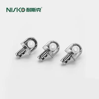 Nisko Cupboard Cabinet Rubber Suction Cup Metal Glass Holder Bracket Shelf Support