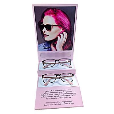 Eye Wear Branding Glass Retail Acrylic Counter Top Display Table Counter