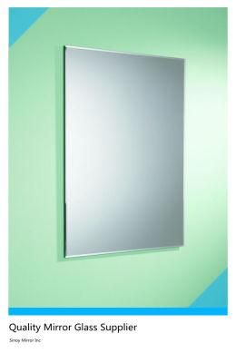 Double Copper Free Silver Mirror Glass with for Bathroom