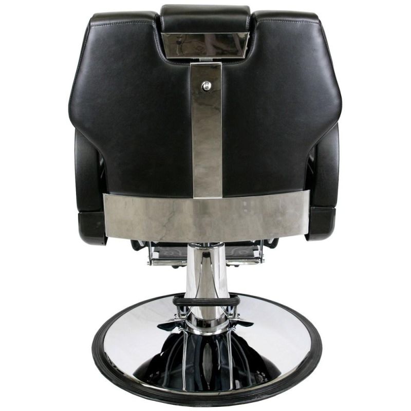 Hl-6085D Salon Barber Chair for Man or Woman with Stainless Steel Armrest and Aluminum Pedal