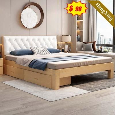 Modern Bedroom Furniture Wooden Chinese Factory Wholesale Bed
