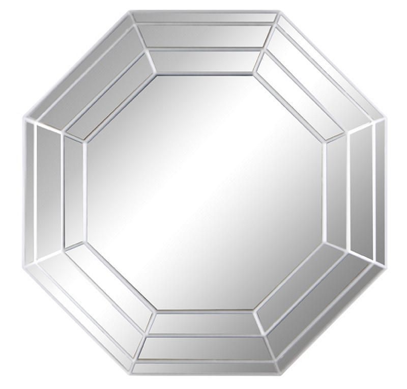 Modern Octagonal Wall Mirror Luxury Interior Mirror Makeup Mirror