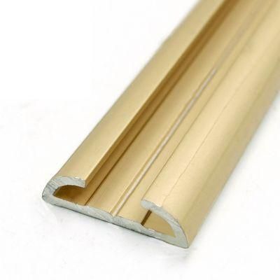 Aluminium Extrusion Profile Sliding Rail for Wardrobe and Cabinet