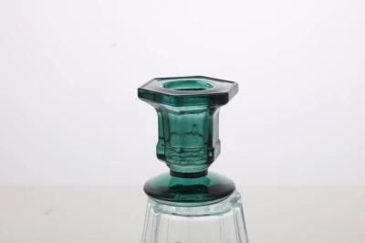 Wholesale High Quantity Colored Glass Candle Holder for Home Decoration Glass Candle Container, Glass Craft, Glass Ware