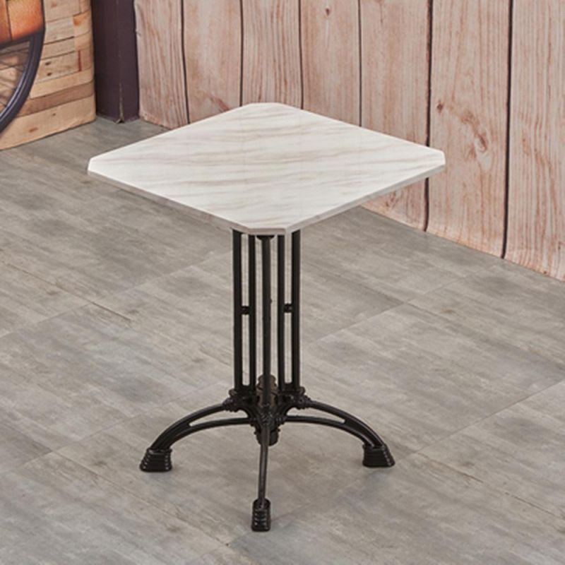 Modern Design Round Shape Glass Marble Rose Gold Frame Coffee Tables