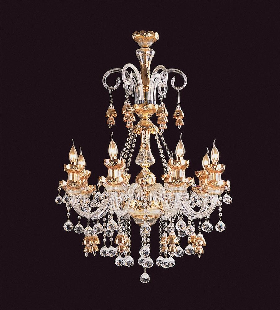 European Style Vintage Custome Gold Luxury for Indoor Living Room Chandelier China Factory Supply