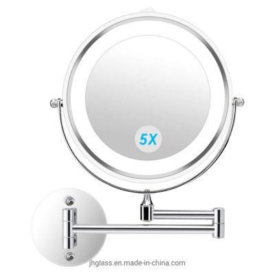 3X 5X LED Makeup Mirror Home Decoration Magnifier Wall Mirror Hotel for LED Bathroom Furniture Mirror