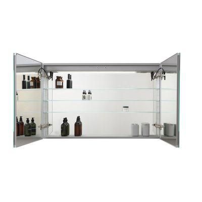 Multi-Function Wall Mounted LED Mirror Bathroom Cabinet From China Leading Supplier with Defogger Medicine Cabinet