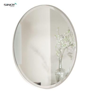 6mm Thick Bathroom Mirror with Bevel Edge for Interior Decor