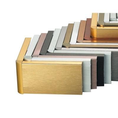 T Shaped Aluminium Floor Trim Molding Metal Floor T Edge Trim Covering Profile