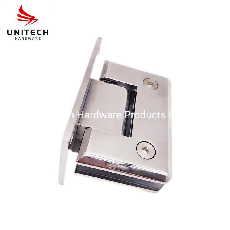 Zinc Material Shower Cabinet Hinge Glass Fitting for Wall to Glass Fitting