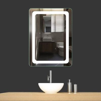 5mm High Quality Touch Sensor 3000K Wall Mounted Bathroom LED Bathroom Mirror
