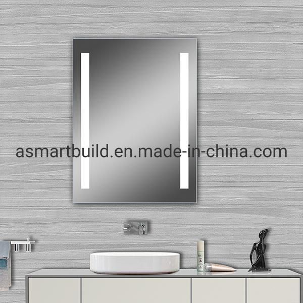 4mm 5mm 6mm Beveled Edges Polished Silver Tempered Safety Mirror Glass/LED Bathroom Mirror for Hotel Decoration