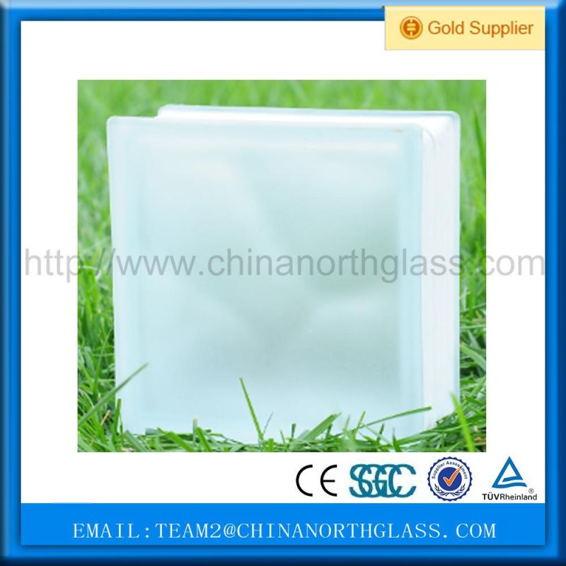 190*190*85mm Clear Glass Block Manufacturer