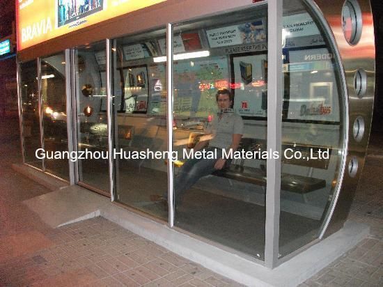 Bus Shelter with Metal (HS-BS-B032)